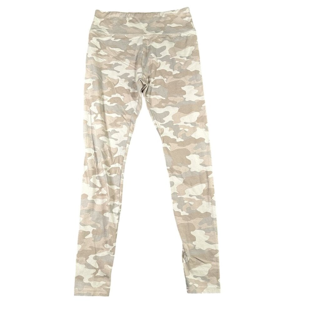 Wild Fable Leggings Womens Small Beige Tan Camo High Rise Stretch Yoga Pants